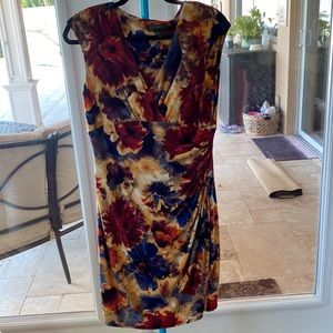 Lauren fall colored dress cap sleeves. Stretchy pullover!  barely worn!